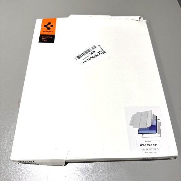 Spigen iPad Pro 13-inch /‎ 11-inch | M4 (2024) [Air Skin Pro] Case Gray ACS07014 - Picture 1 of 3